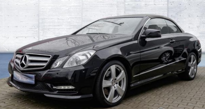 lhd MERCEDES E CLASS (01/03/2013) - 